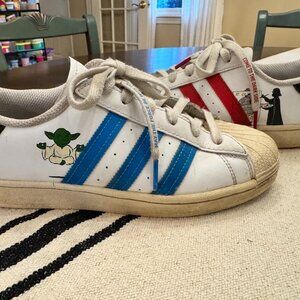 Adidas X Star Wars Size 6.5 The Force/The Dark Side Shoes